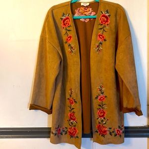 Western oversized cardigan